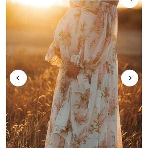 Floral Maternity Dress